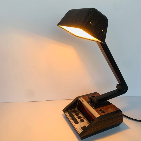 Vintage Other - Vintage Spartus 1401 Desk Lamp Digital Alarm Clock